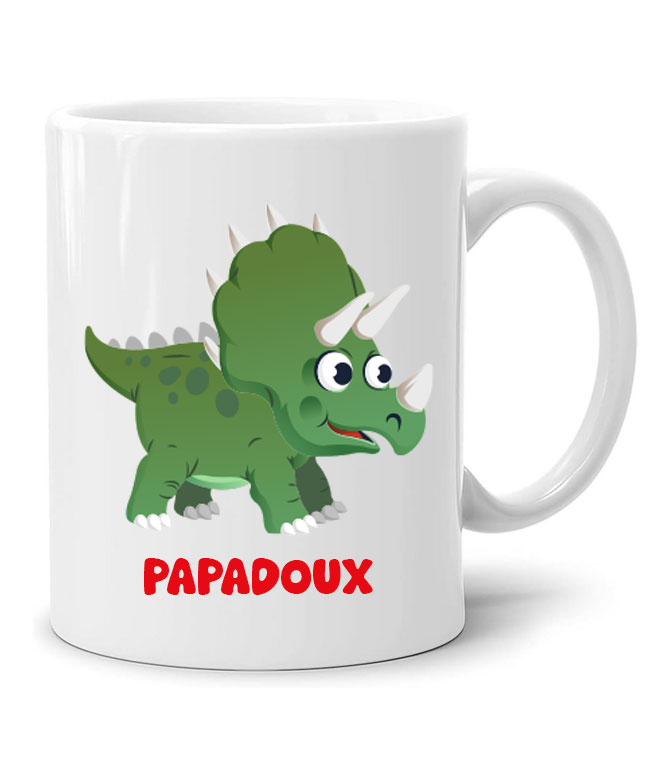 Mug dino Tricératops