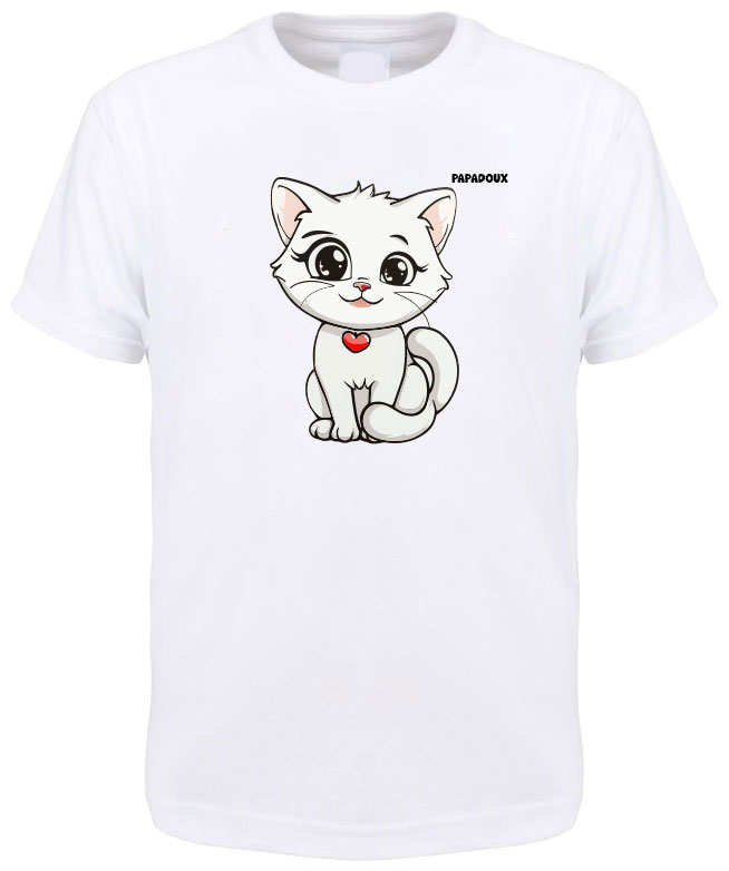 T-shirt enfant Chat