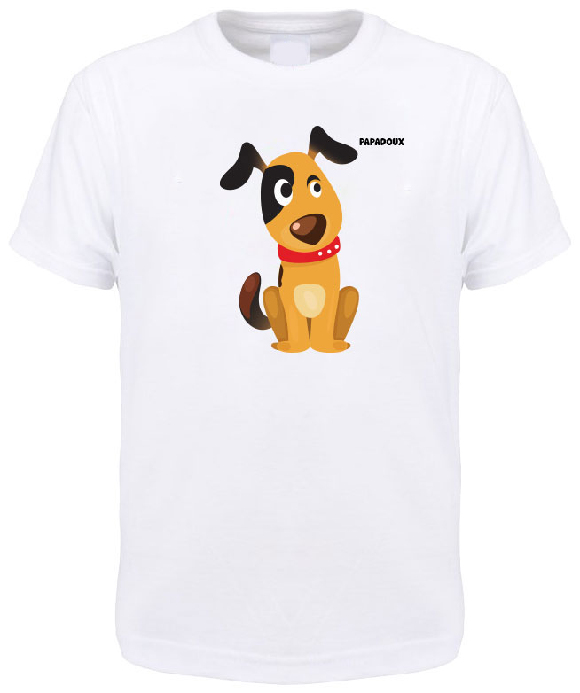 T-shirt enfant Chien
