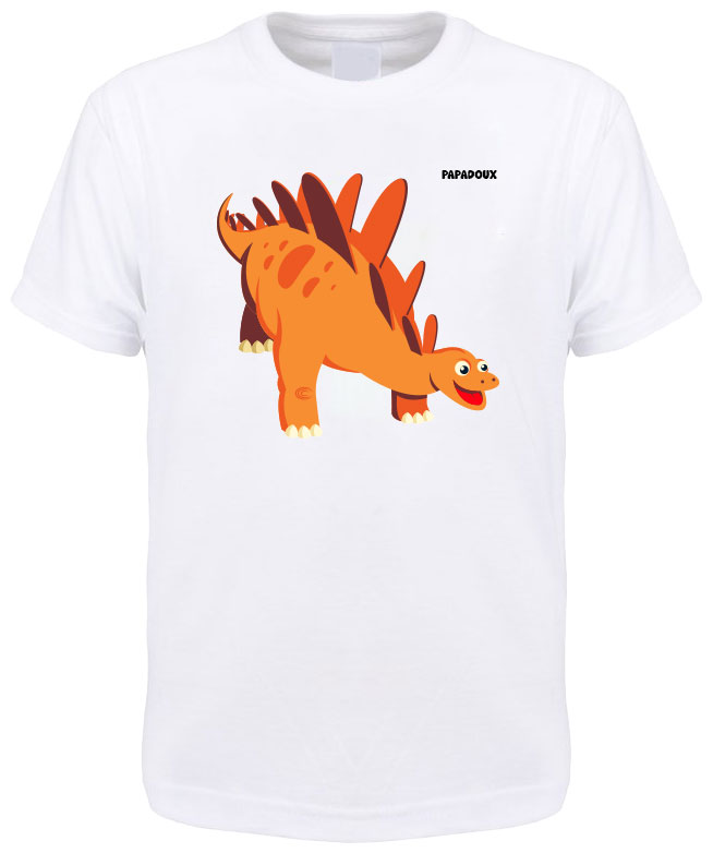 T-shirt enfant Stégosaure