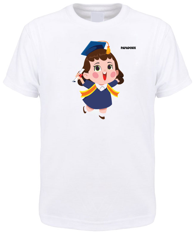 T-shirt enfant Ecolière