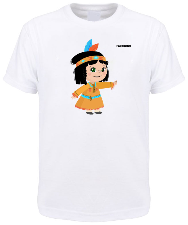 T-shirt enfant Indienne