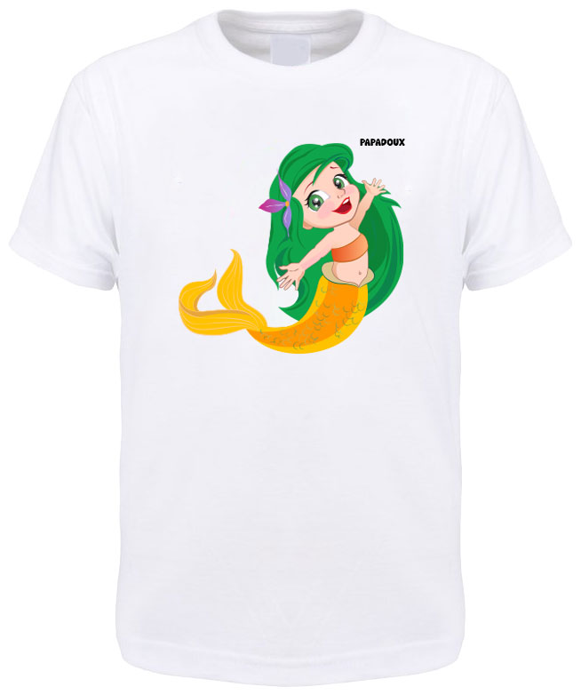 T-shirt enfant Sirène