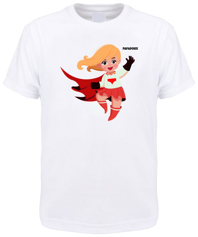 T-shirt enfant SuperGirl