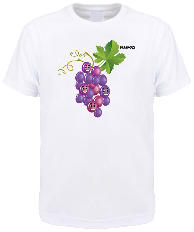 T-shirt enfant Raisins