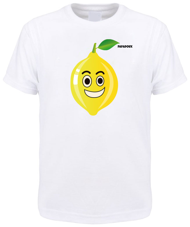 T-shirt enfant Citron