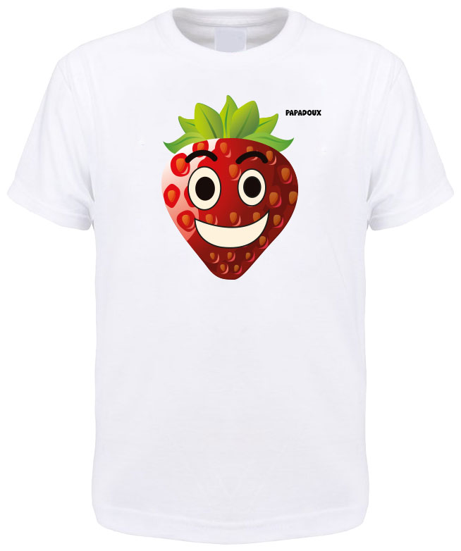 T-shirt enfant Fraise