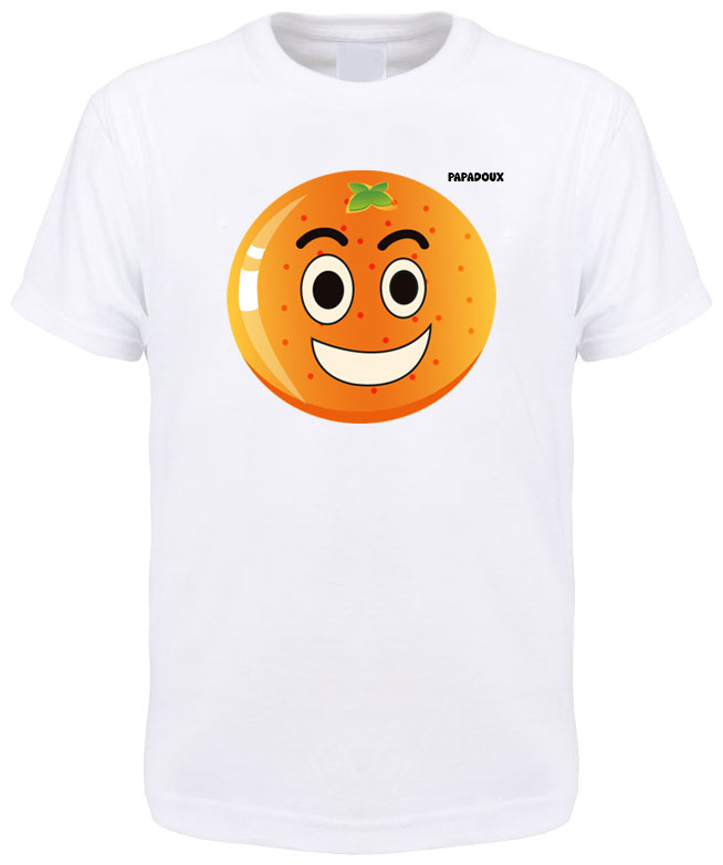 T-shirt enfant Orange