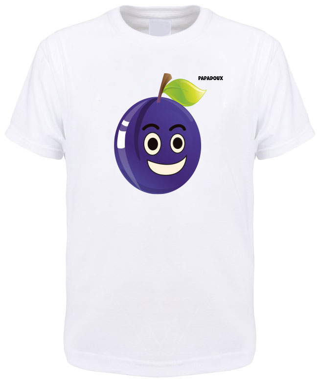 T-shirt enfant Prune