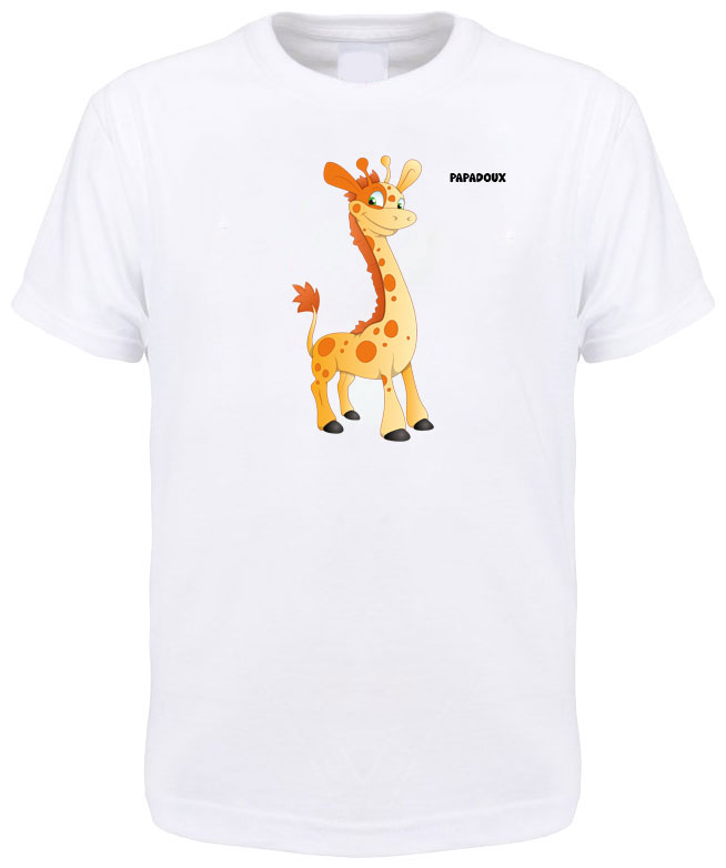 T-shirt enfant Girafe