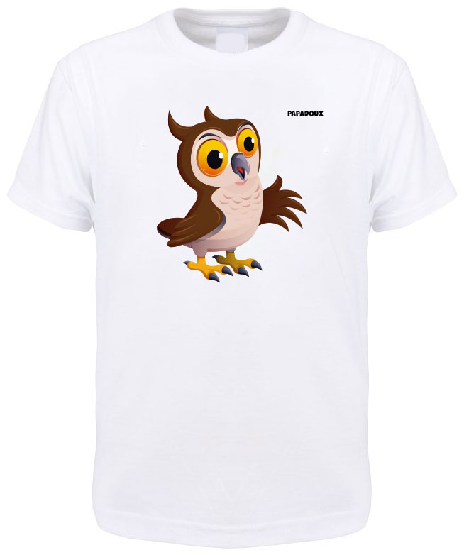 T-shirt enfant Hibou