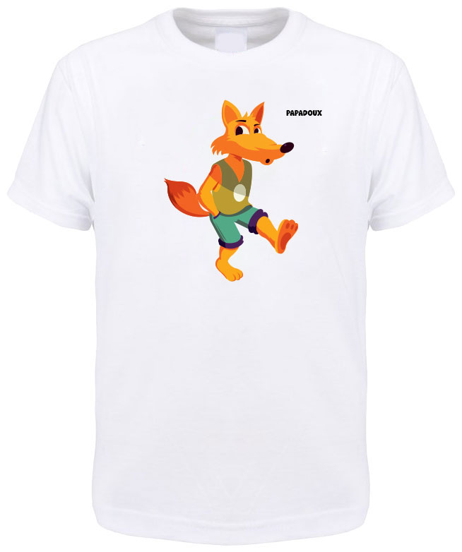 T-shirt enfant Loup