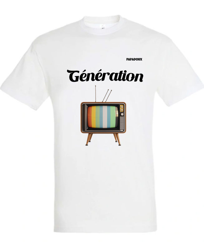 T-shirt Génération TV