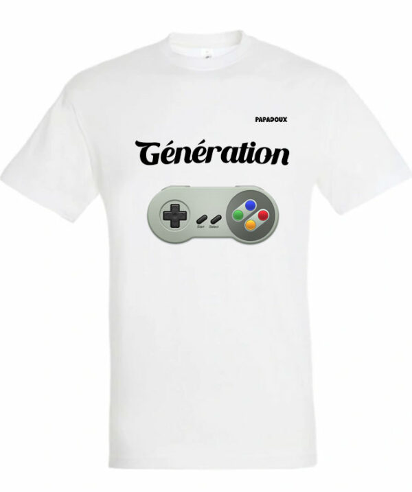 T-shirt Génération Gamer 2