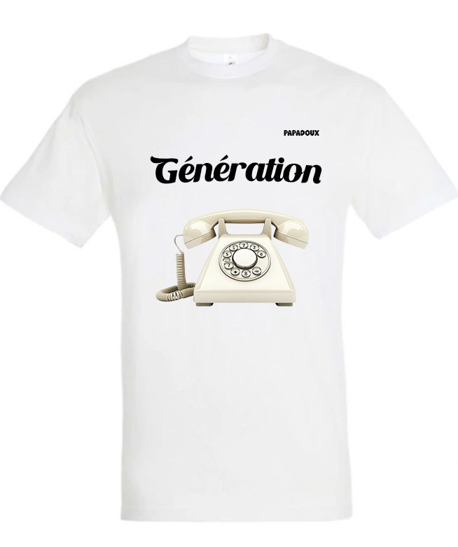 T-shirt Génération Téléphone