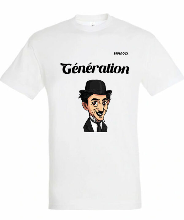 T-shirt Génération Chaplin