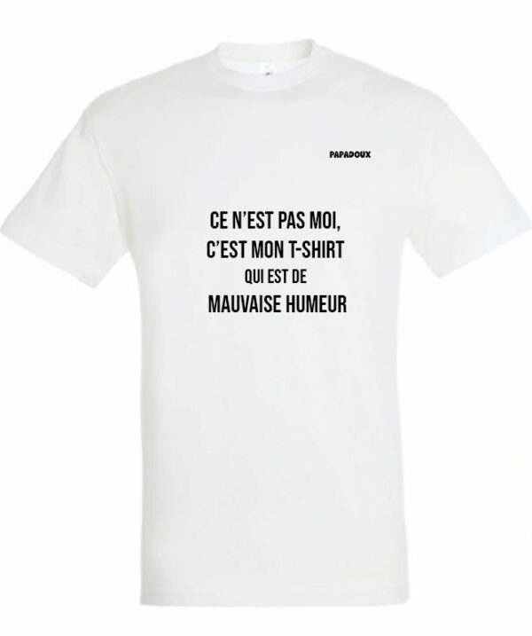 T-shirt Lettrage Humeur