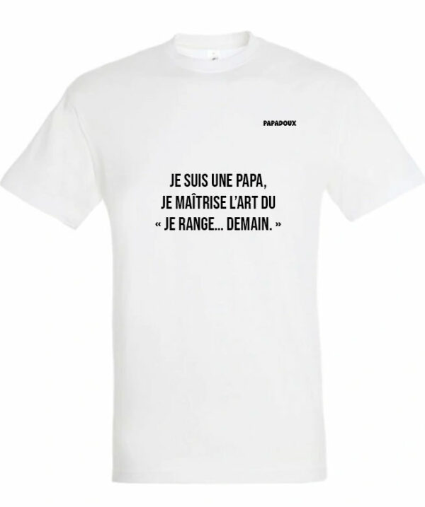 T-shirt Lettrage Range
